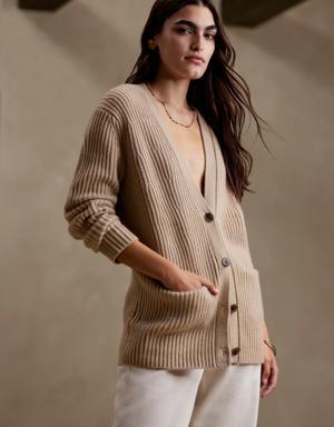 Curio Relaxed Cashmere Cardigan multi