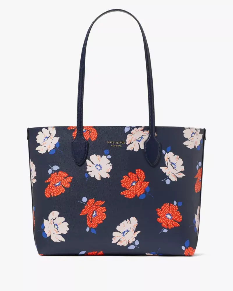 Kate Spade Bleecker Dotty Floral Large Tote. 1