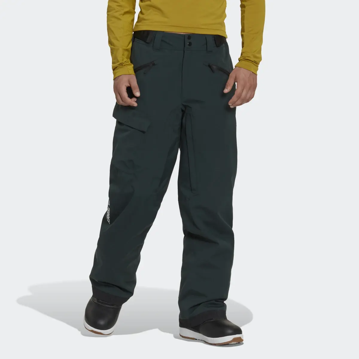 Adidas TERREX RESORT TWO LAYER INSULATED SNOW PANTS. 1