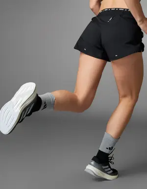 Adidas Own The Run 3-Stripes Shorts. 2