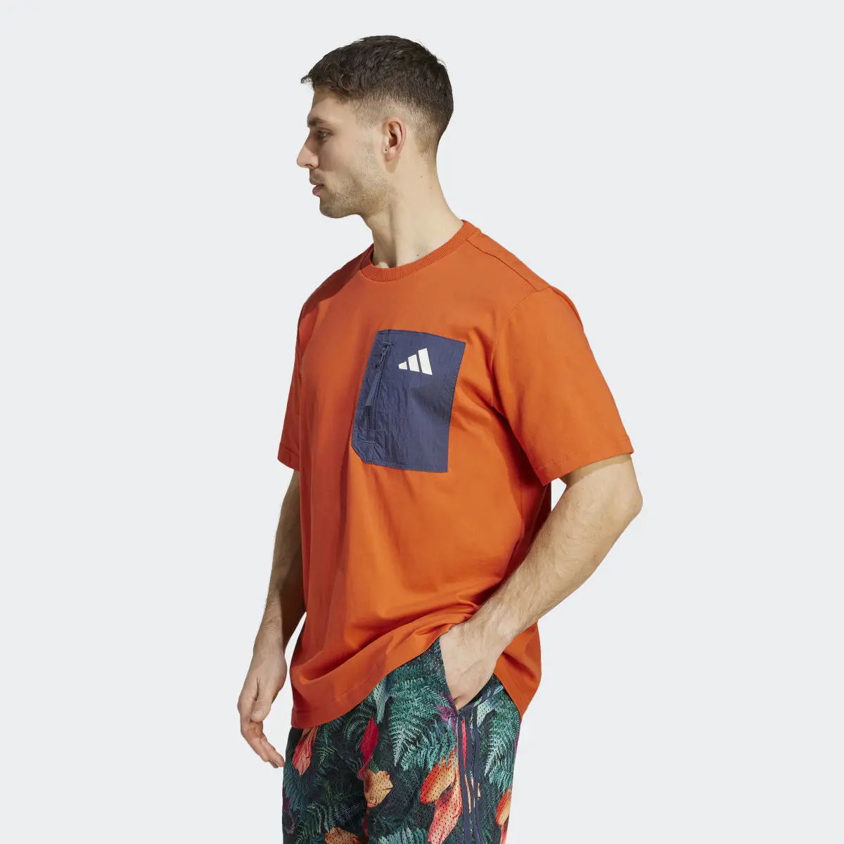 Adidas T-shirt French Capsule Rugby Lifestyle. 3