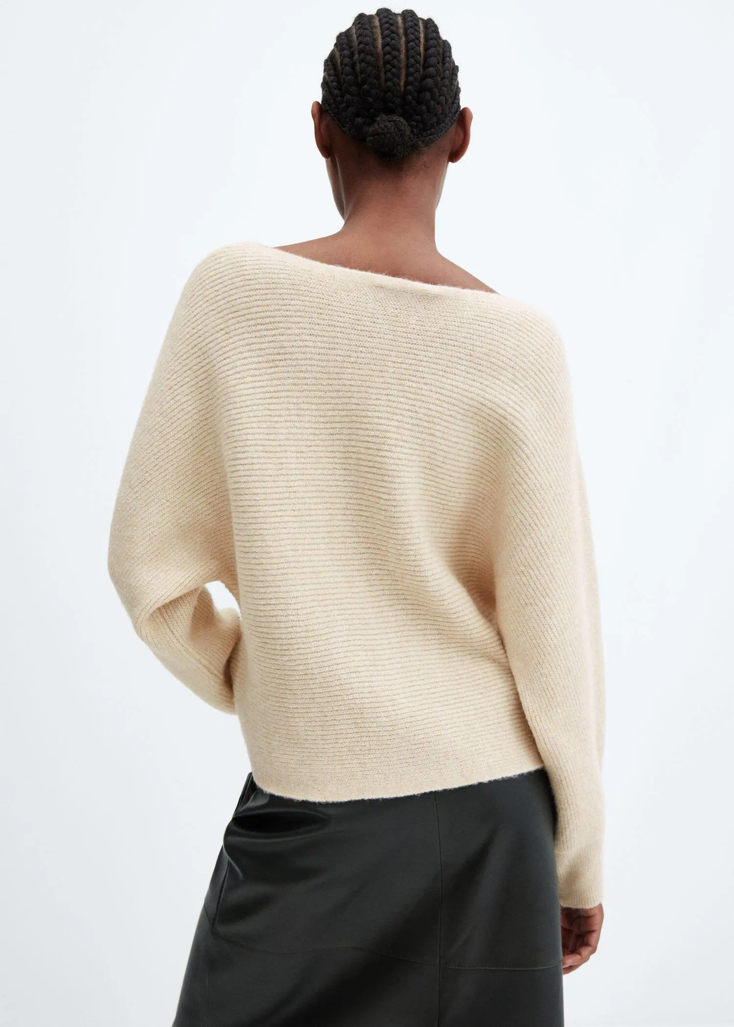 Mango Puffed sleeves sweater. 3