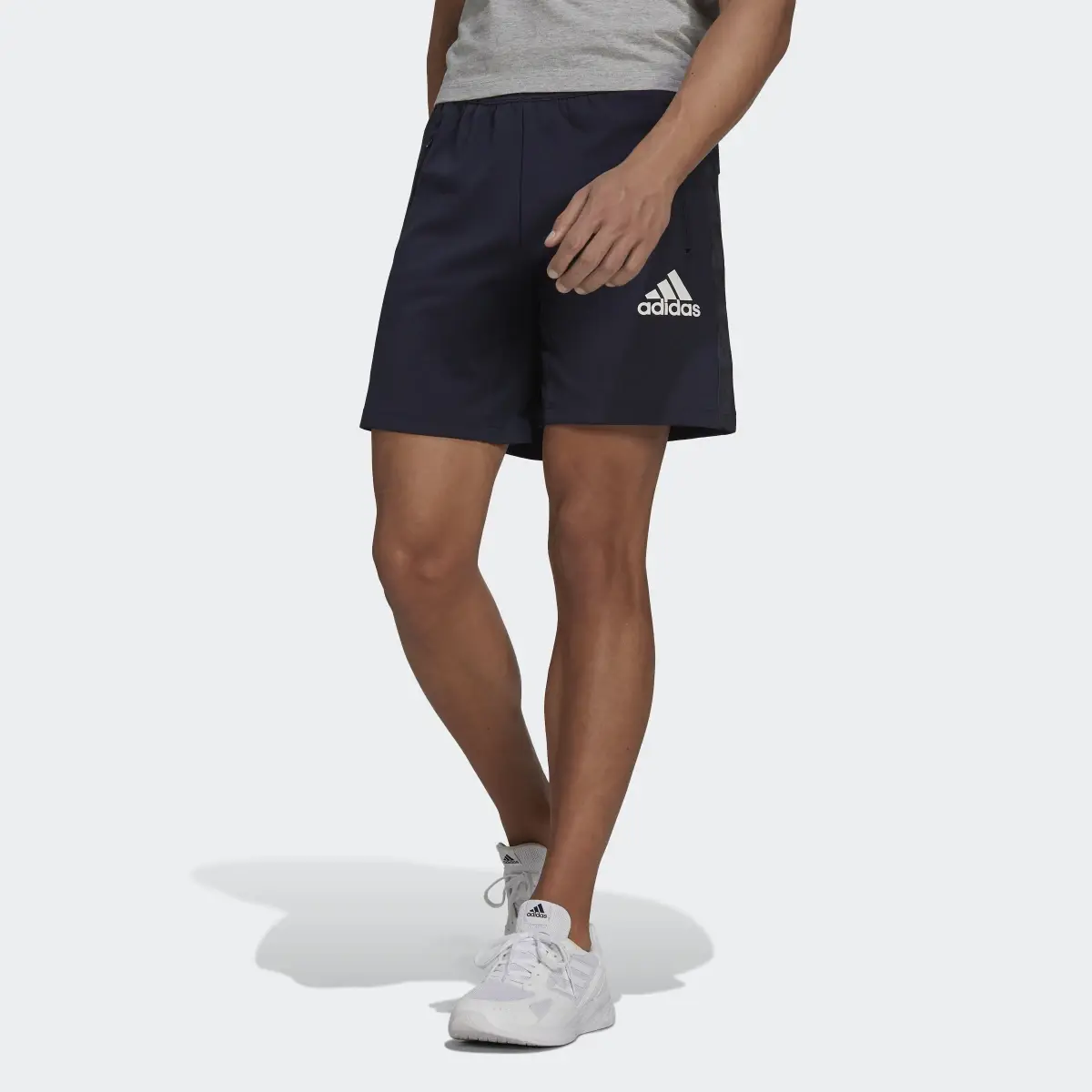 Adidas Short AEROREADY Designed to Move Sport Motion Logo. 1