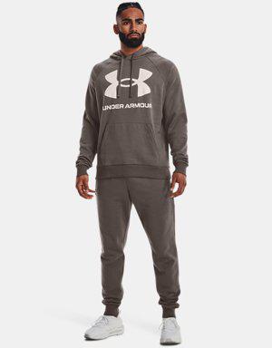 Under Armour Men's UA Rival Fleece Big Logo Hoodie. 3 Under Armour Men's UA Rival Fleece Big Logo Hoodie. 3