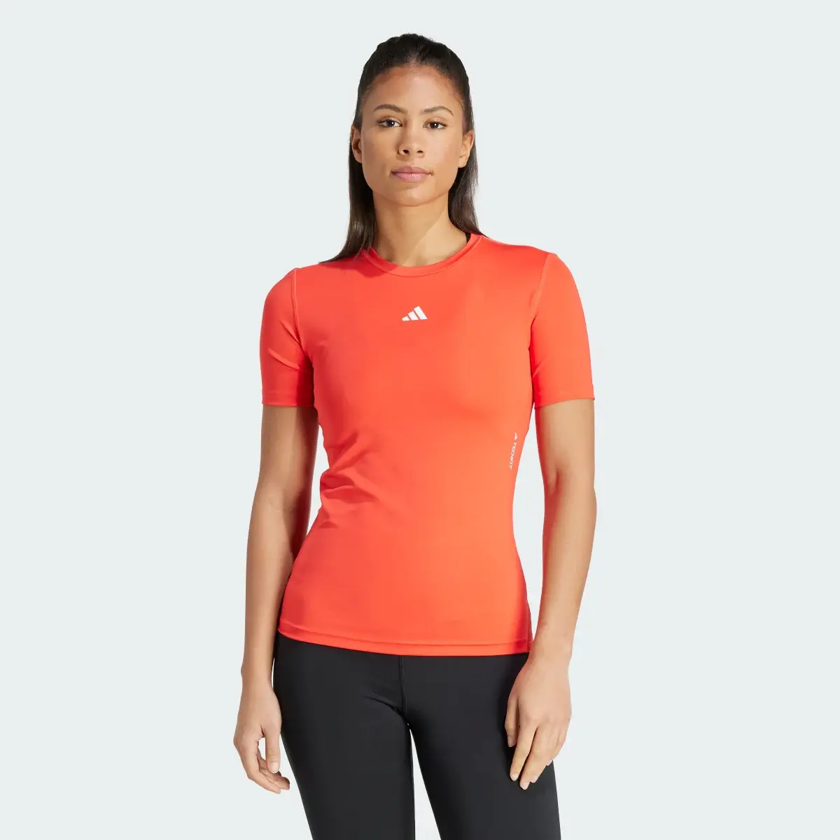 Adidas Techfit Training T-Shirt. 2