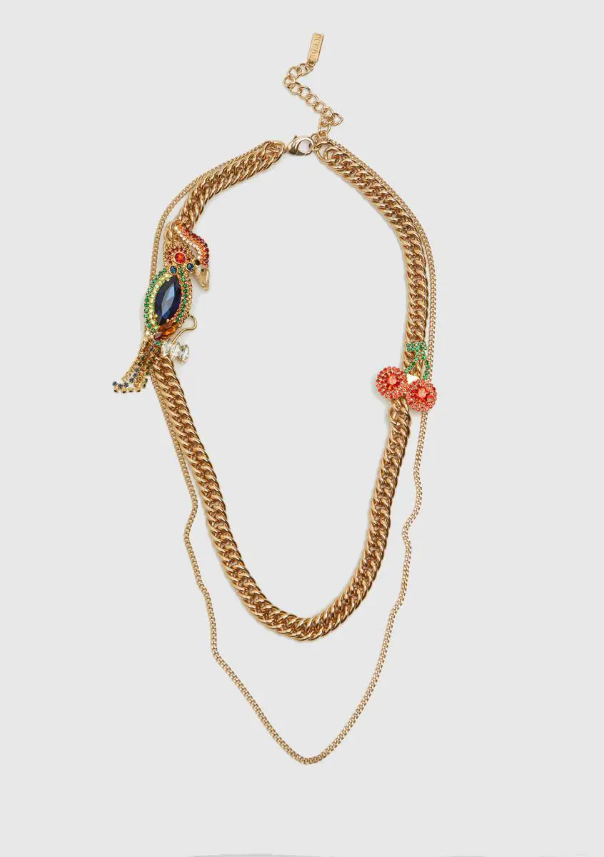 Roman PARROT CHAIN NECKLACE. 1