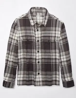 American Eagle 24/7 Flannel Shirt. 1