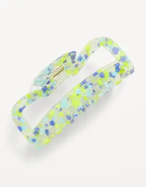 Old Navy Claw Hair Clip for Women green