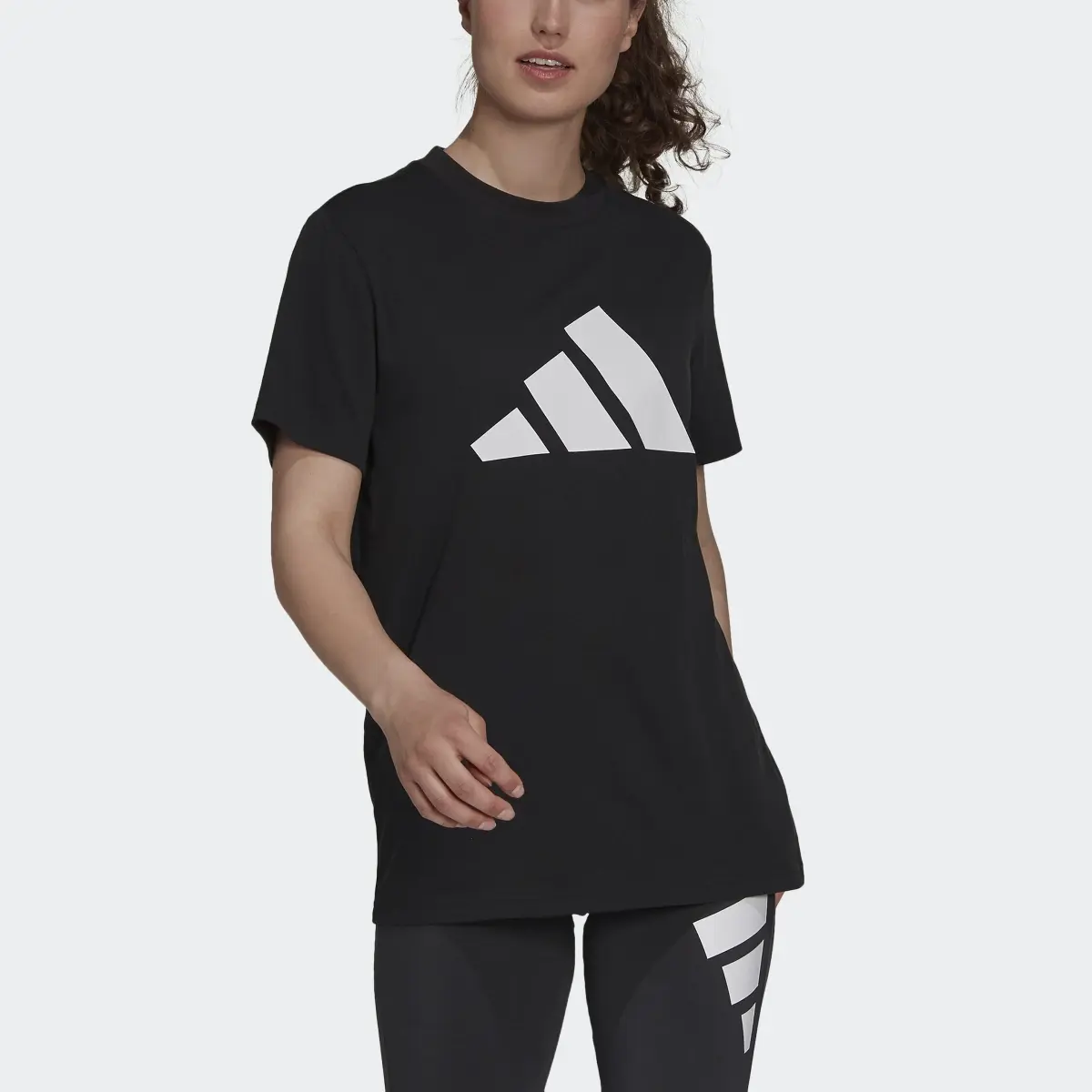 Adidas Future Icons Logo Graphic Tee. 1