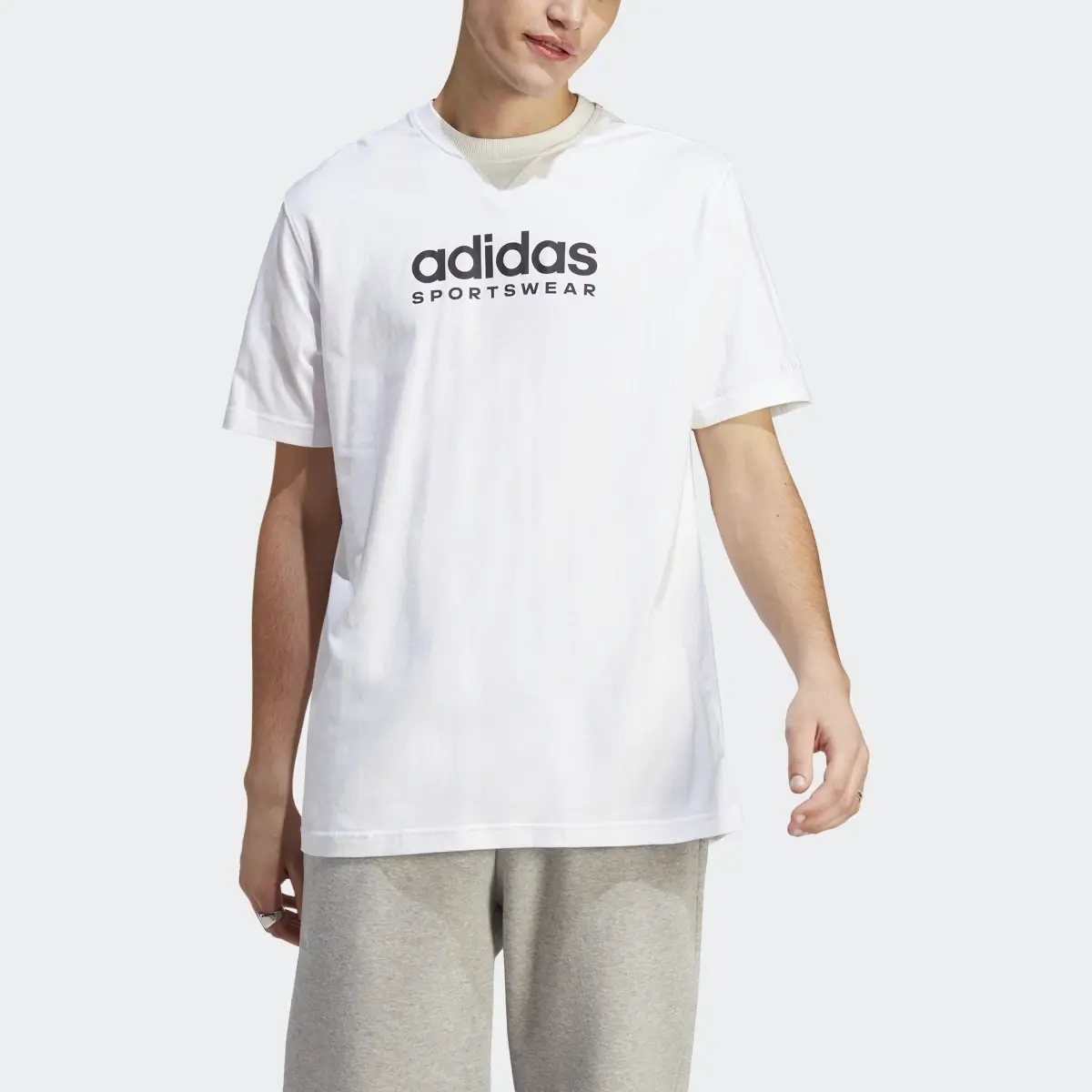 Adidas All SZN Graphic Tee. 1