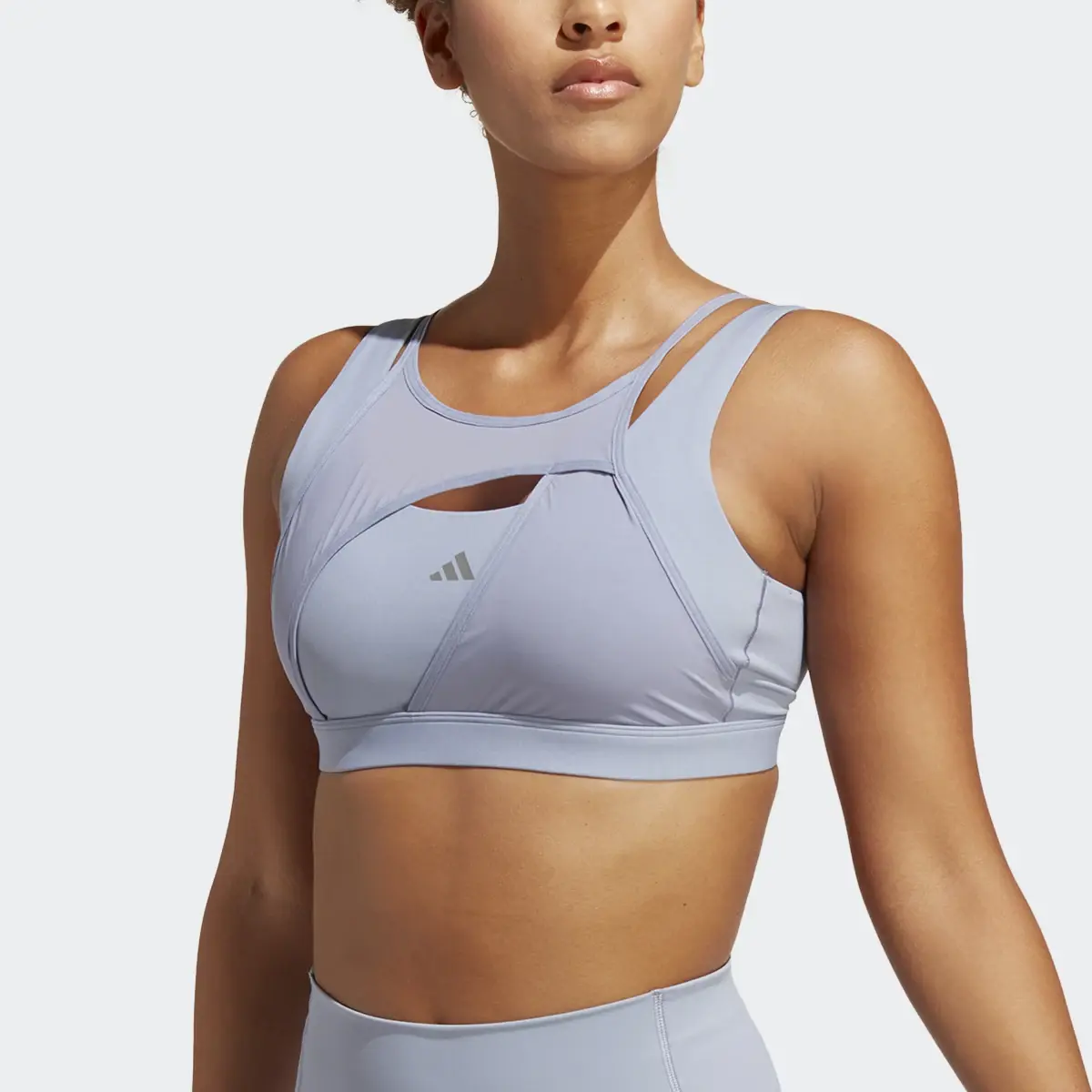 Adidas Brassière Powerimpact Luxe Maintien moyen. 1