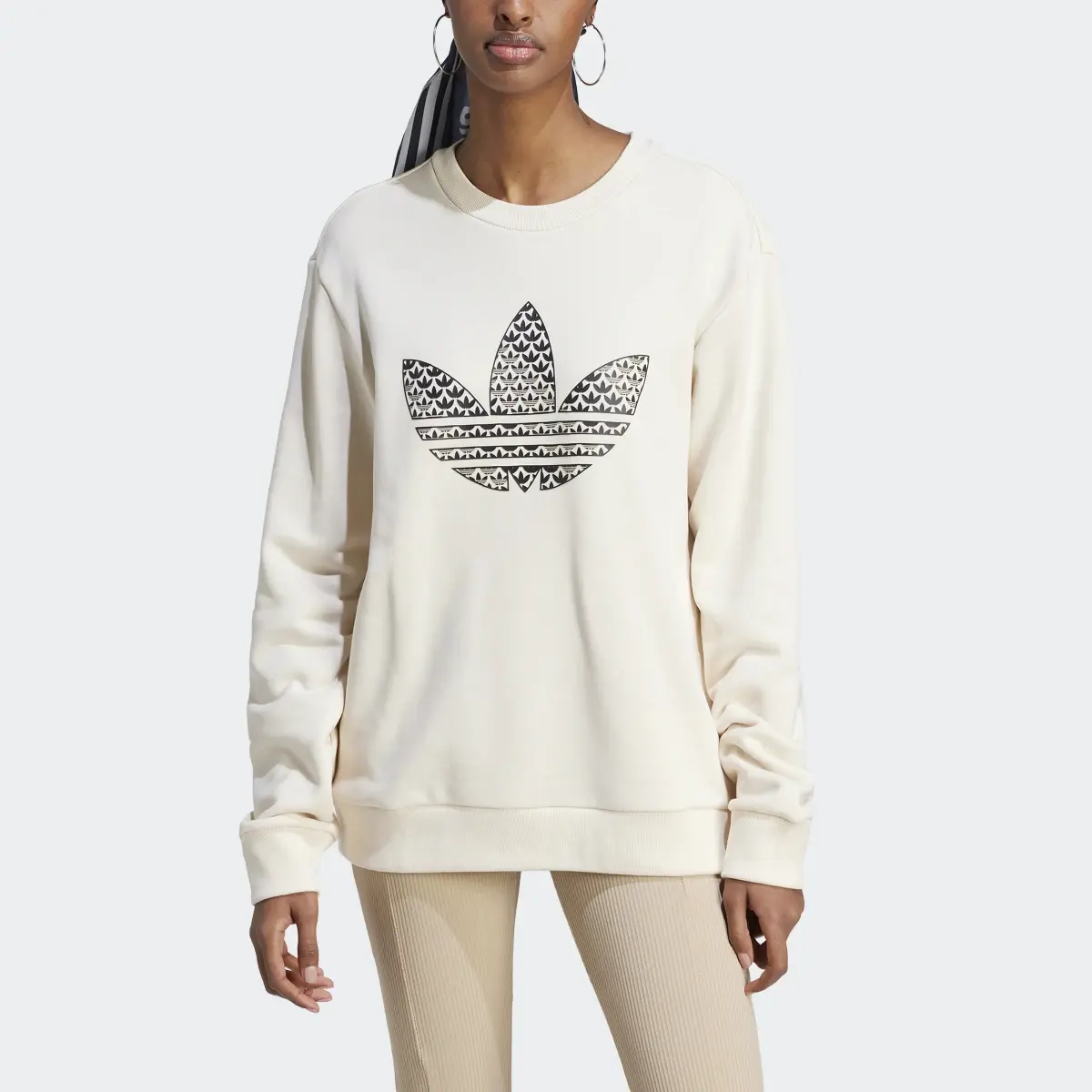 Adidas monogram sweatshirt online