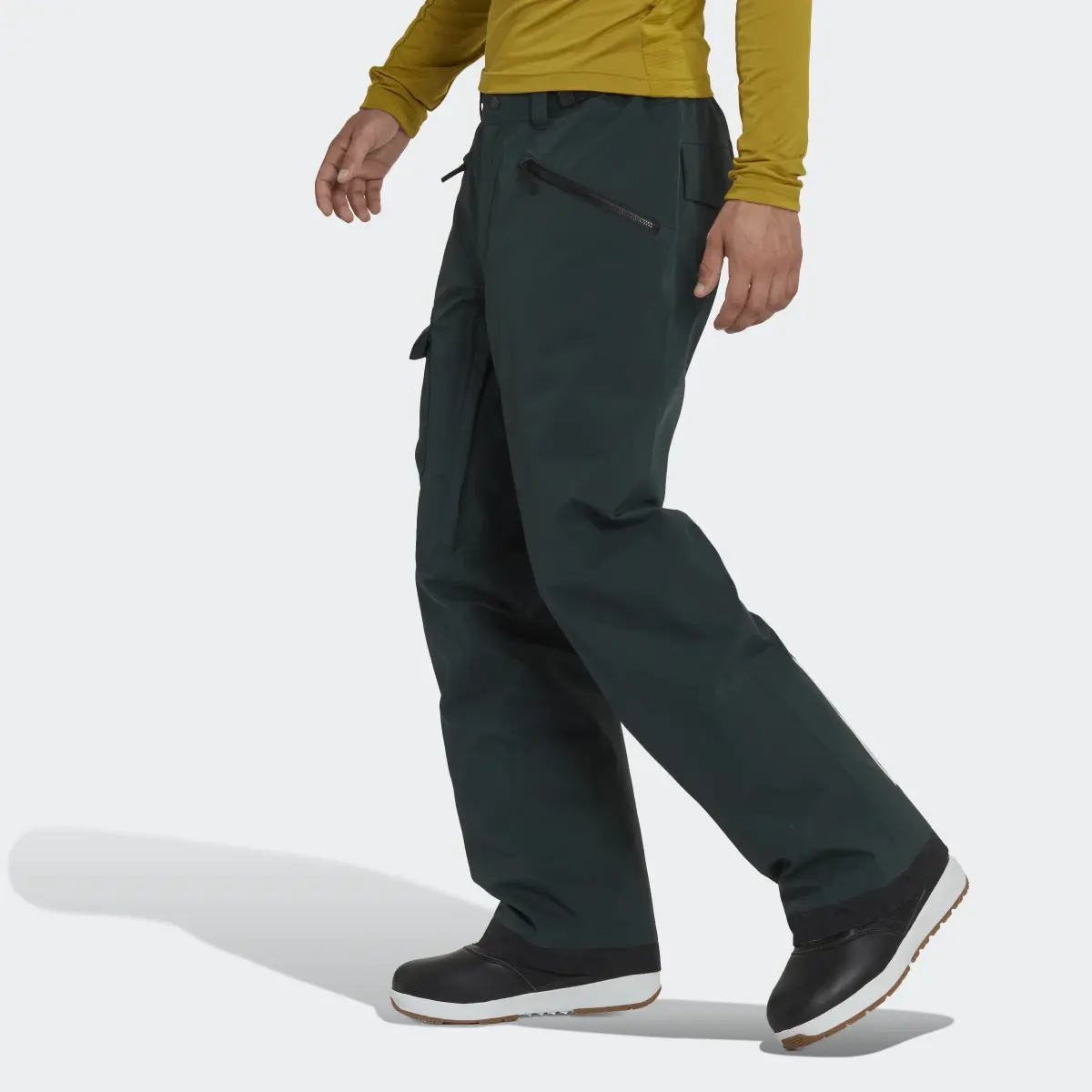 Adidas TERREX RESORT TWO LAYER INSULATED SNOW PANTS. 2 Adidas TERREX RESORT TWO LAYER INSULATED SNOW PANTS. 2