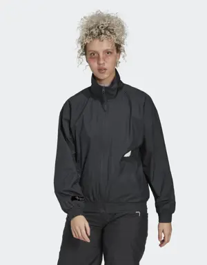 Woven Track Top