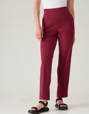Brooklyn Heights High Rise Pant red
