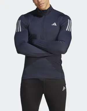 Adidas Own the Run 1/4 Zip Long Sleeve Sweatshirt