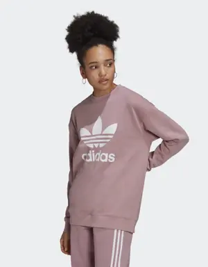 Adidas Trefoil Crew Sweatshirt. 2 Adidas Trefoil Crew Sweatshirt. 2