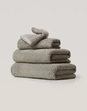 600gr/m2 cotton face towel 30x50cm