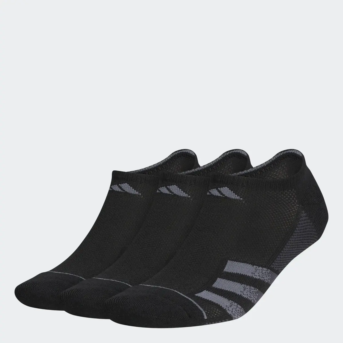 Adidas Superlite Stripe No-Show Socks 3 Pairs. 1