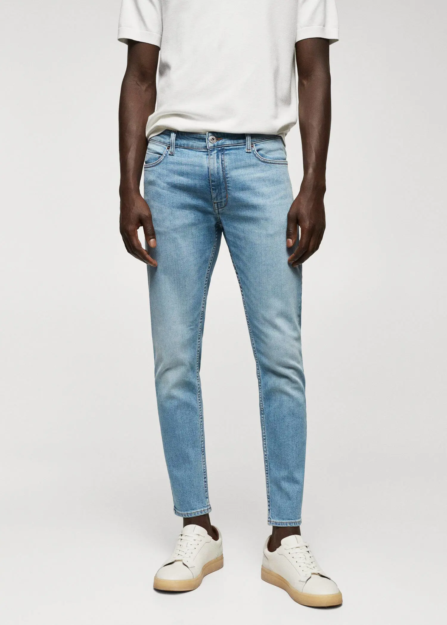 Mango Tom tapered cropped jeans. 2