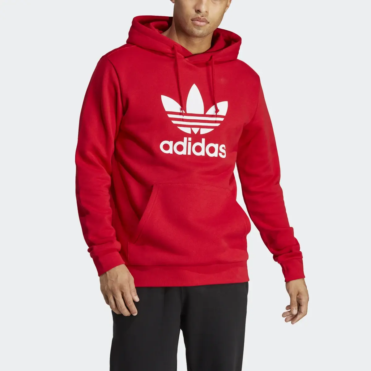 Adidas Adicolor Classics Trefoil Hoodie. 1