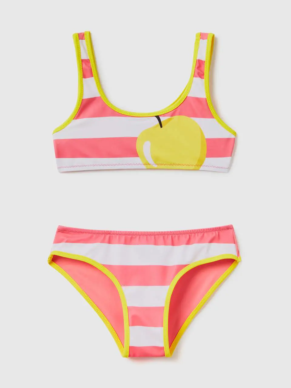 Benetton bikini with apple print. 1