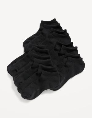 Go-Dry Ankle Socks 7-Pack for Boys black