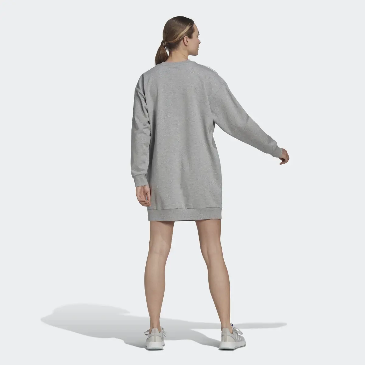 Adidas Vestido Essentials Crew 3 Franjas. 3