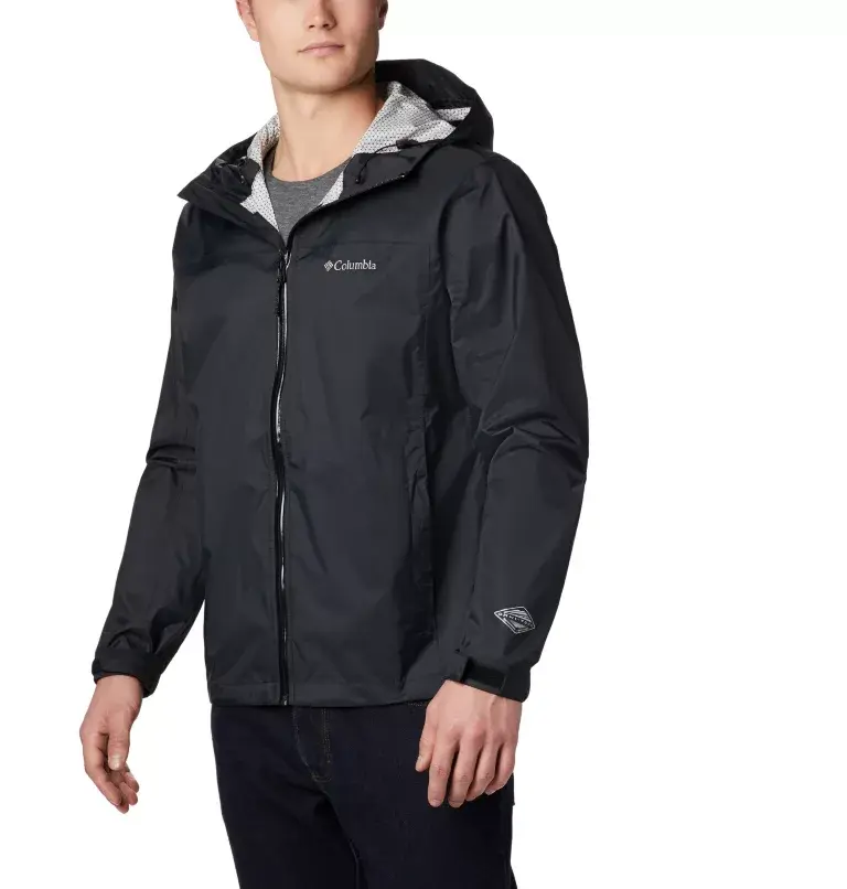 Columbia Men's EvaPOURation™ Rain Jacket. 2 Columbia Men's EvaPOURation™ Rain Jacket. 2