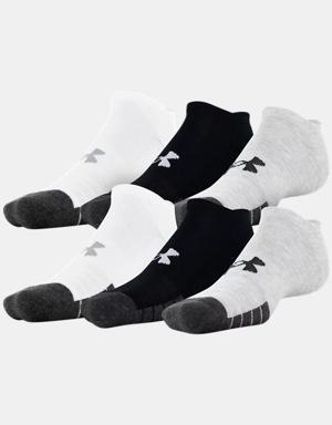 Unisex UA Performance Tech No Show Socks 6-Pack