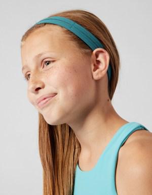 Athleta Girl Double Trouble Headband green