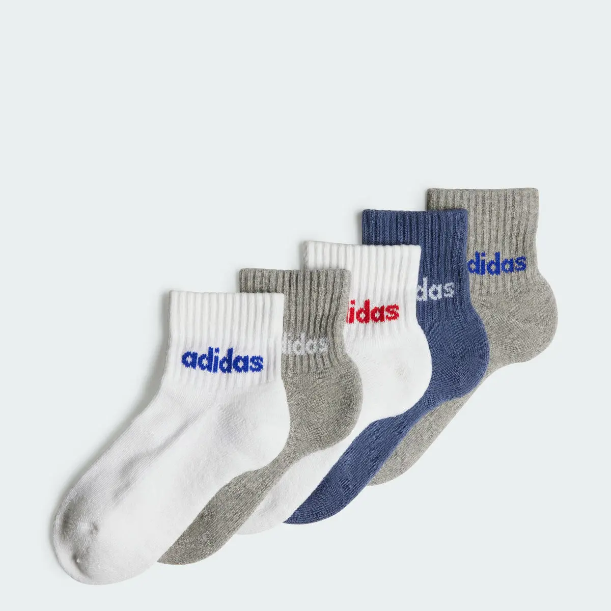 Adidas Socquettes Linear (5 paires) Enfants. 1
