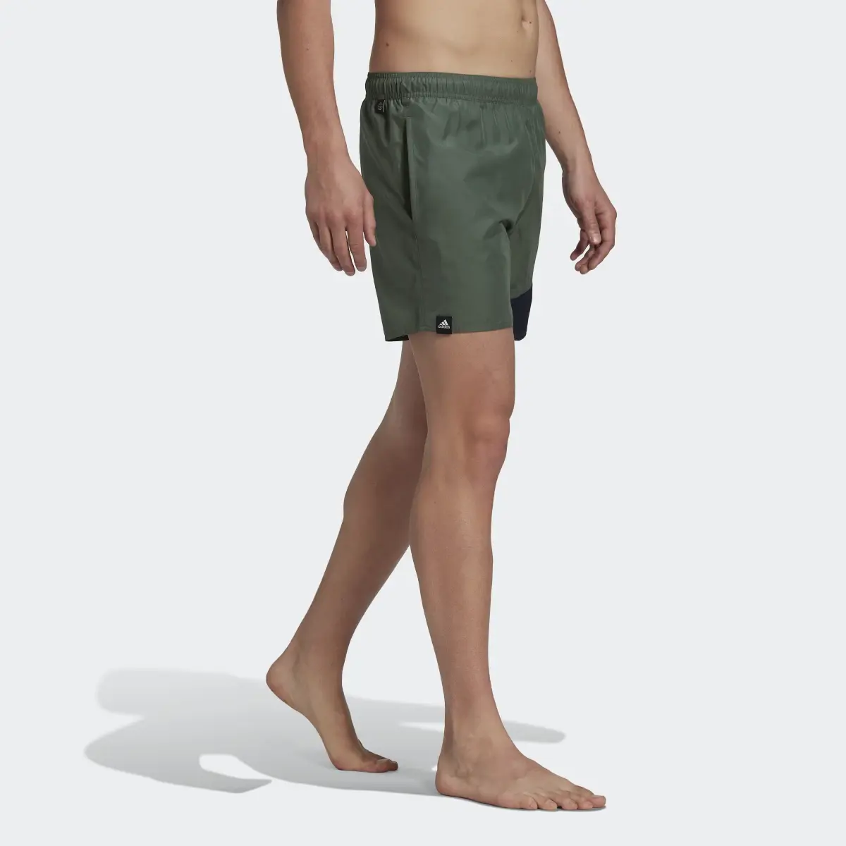 Adidas Wording Swim Shorts. 3