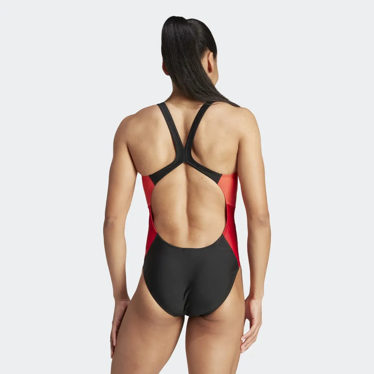 Adidas Colourblock Swimsuit. 3