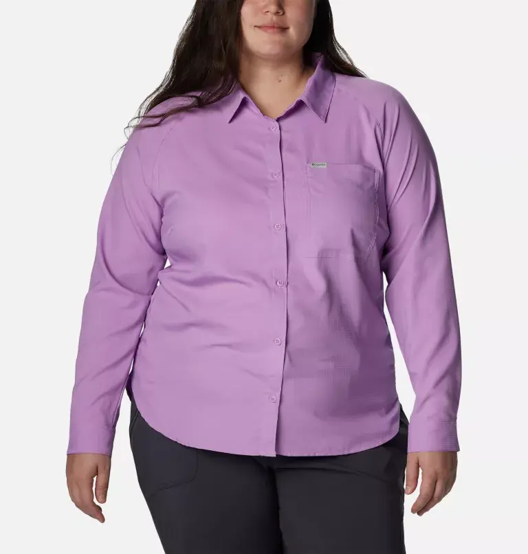 Columbia Women’s Anytime Lite™ Long Sleeve Shirt - Plus Size. 1