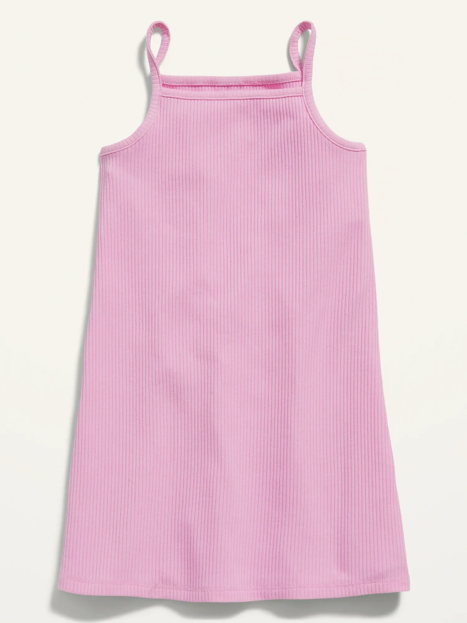 Old Navy Sleeveless Rib-Knit Dress for Toddler Girls pink. 1