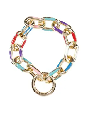 Colorful Thick Chain Bracelet - 0 / ORIGINAL