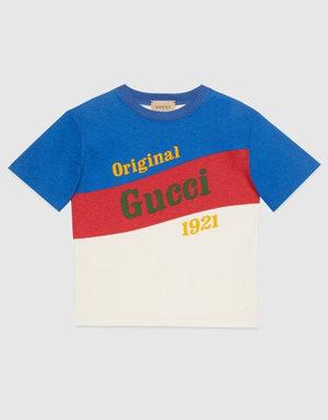 Children's 'Original Gucci 1921' cotton T-shirt