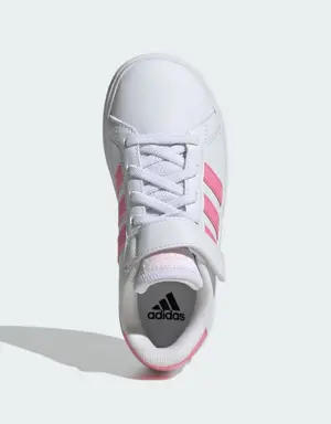 Adidas Tenis adidas Grand Court Court Cordones Elásticos y Tira Regulable. 3