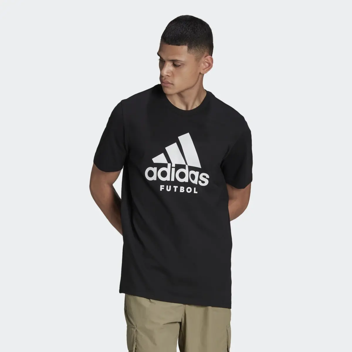 Adidas Playera Futbol Logo. 2