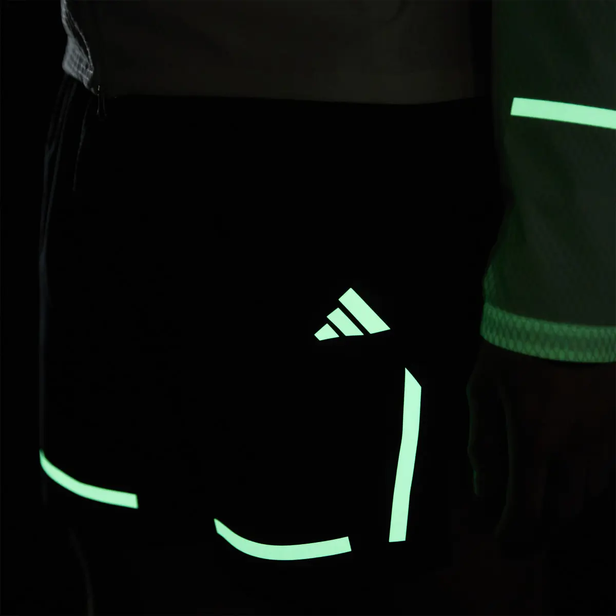 Adidas X-City Reflect At Night Shorts. 2