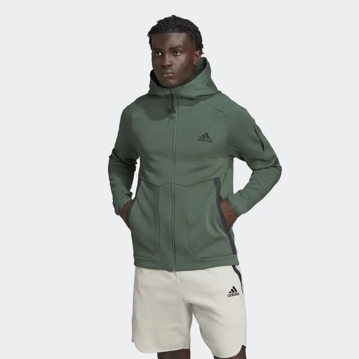 Adidas Giacca Designed for Gameday Full-Zip. 2