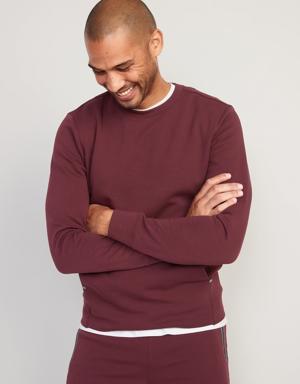 Dynamic Fleece Hidden-Pocket Sweatshirt for Men red