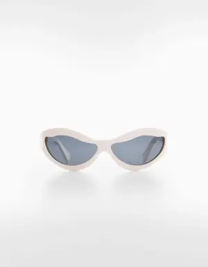 Irregular crystals sunglasses
