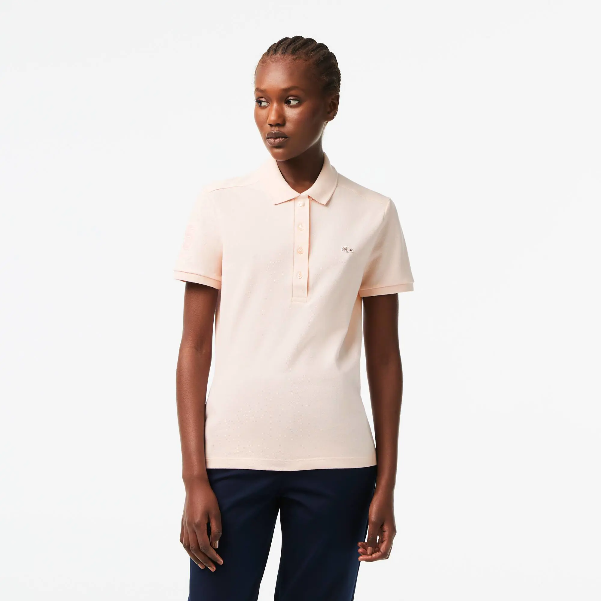 Lacoste Women’s Lacoste x Club Med Cotton Polo Shirt. 1
