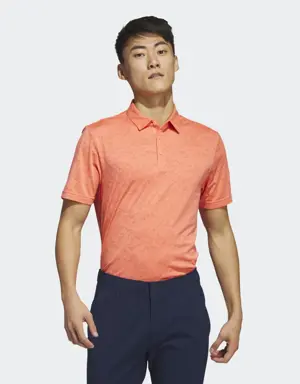 Textured Jacquard Golf Polo Shirt