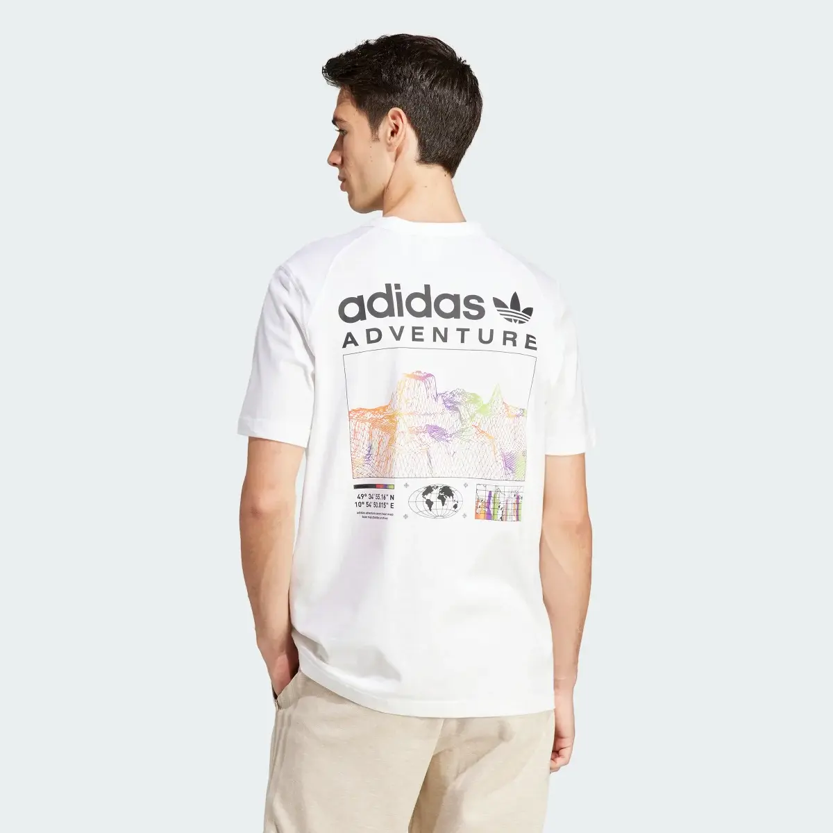 Adidas Adventure Graphic T-Shirt. 3