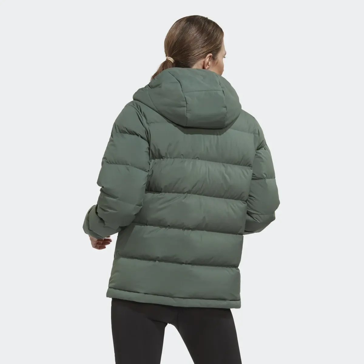 Adidas Helionic Hooded Down Jacket. 3