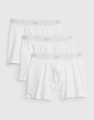 5" Boxer Briefs (3-Pack) white