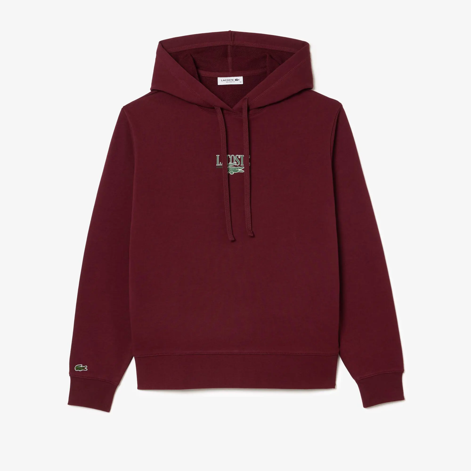 Lacoste Print Jogger Hoodie. 1